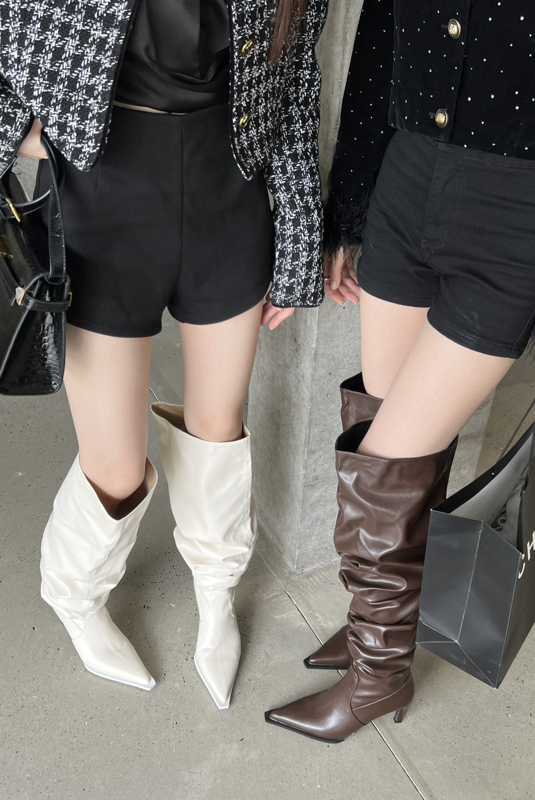 2026 Autumn Winter New Pointed Toe High Heel Slim Fit French Fashion Sexy Women Over Knee Boots - Image 2